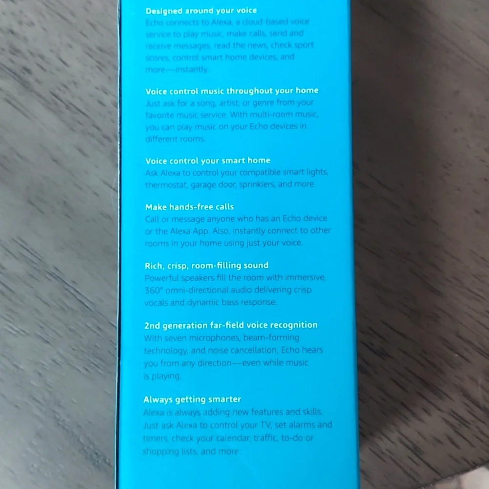 Amazon echo 2nd generation. - Picture 2 of 4